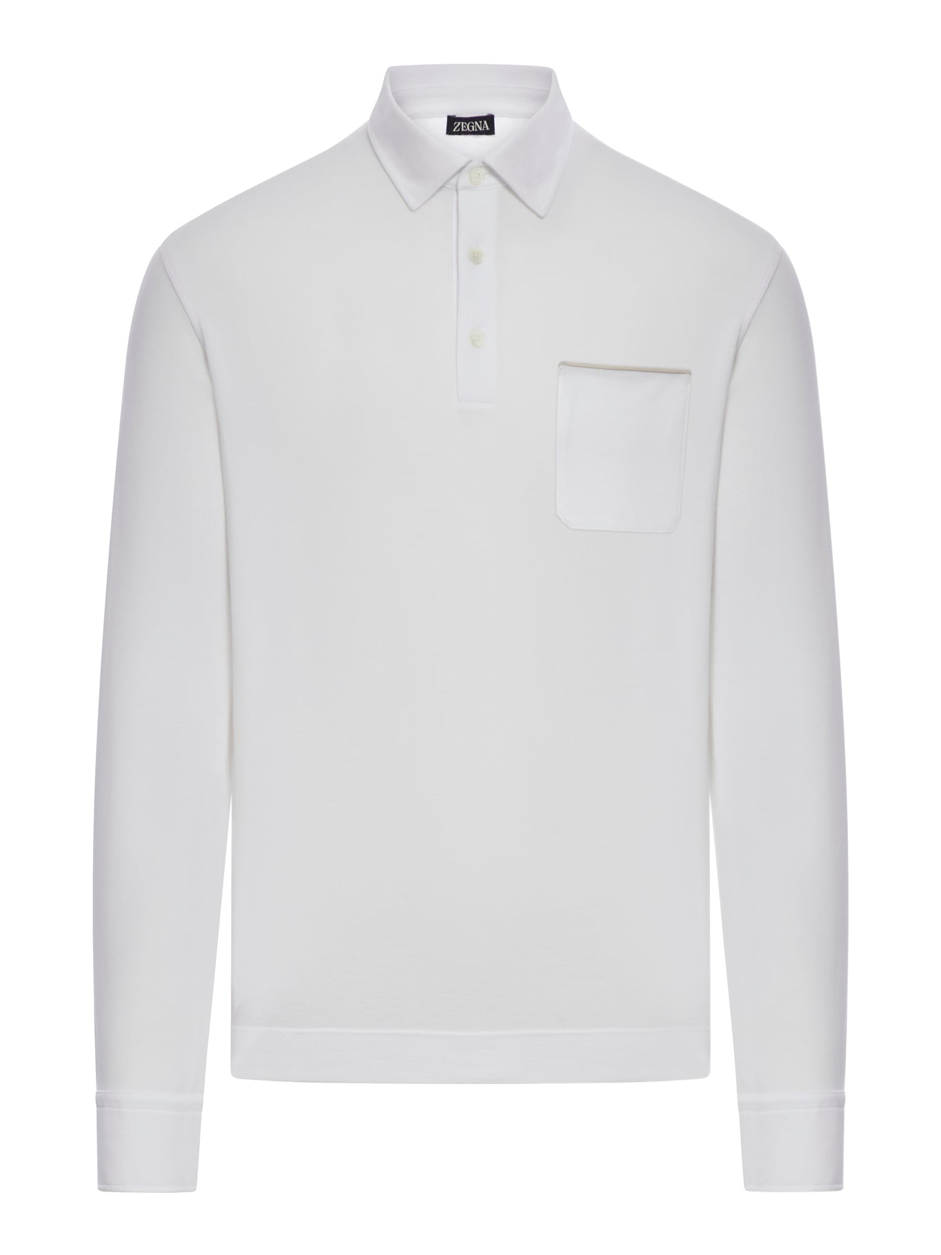 COTTON POLO WITH POCKET - Zegna - Man