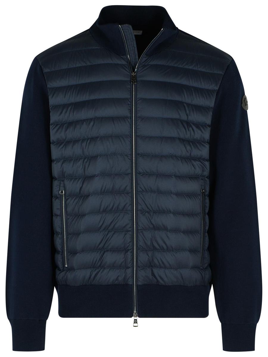 Moncler Navy Polyamide Sweater