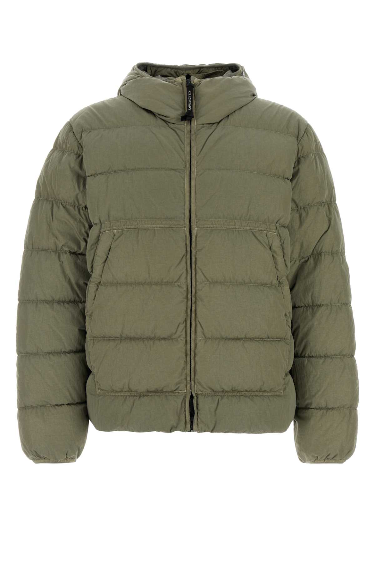 C. P. Company Sage Green Nylon Down Jacket