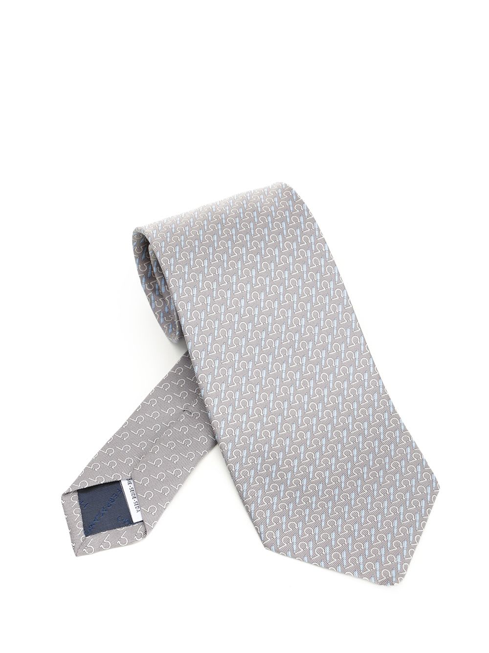 Ferragamo Writer Print Silk Tie