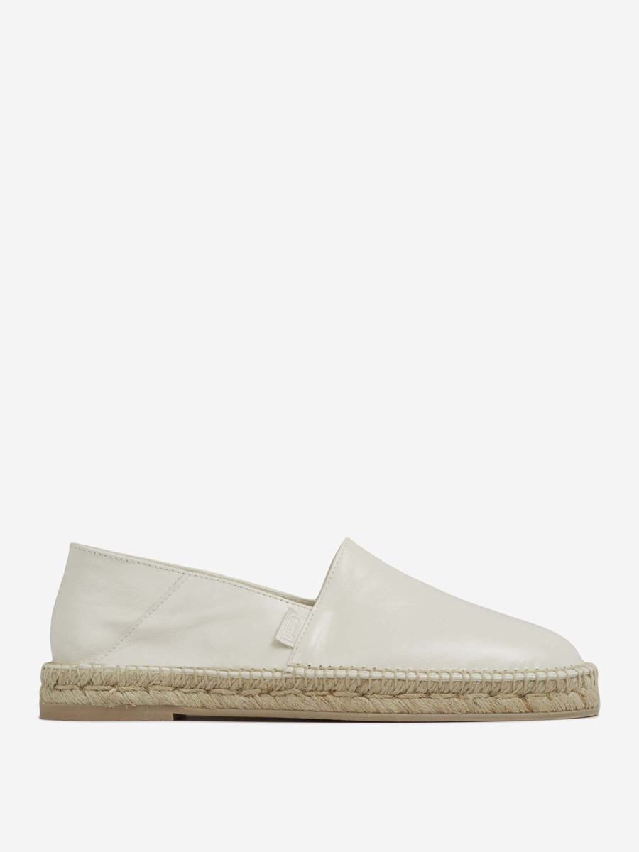 AMI Paris Leather Espadrilles