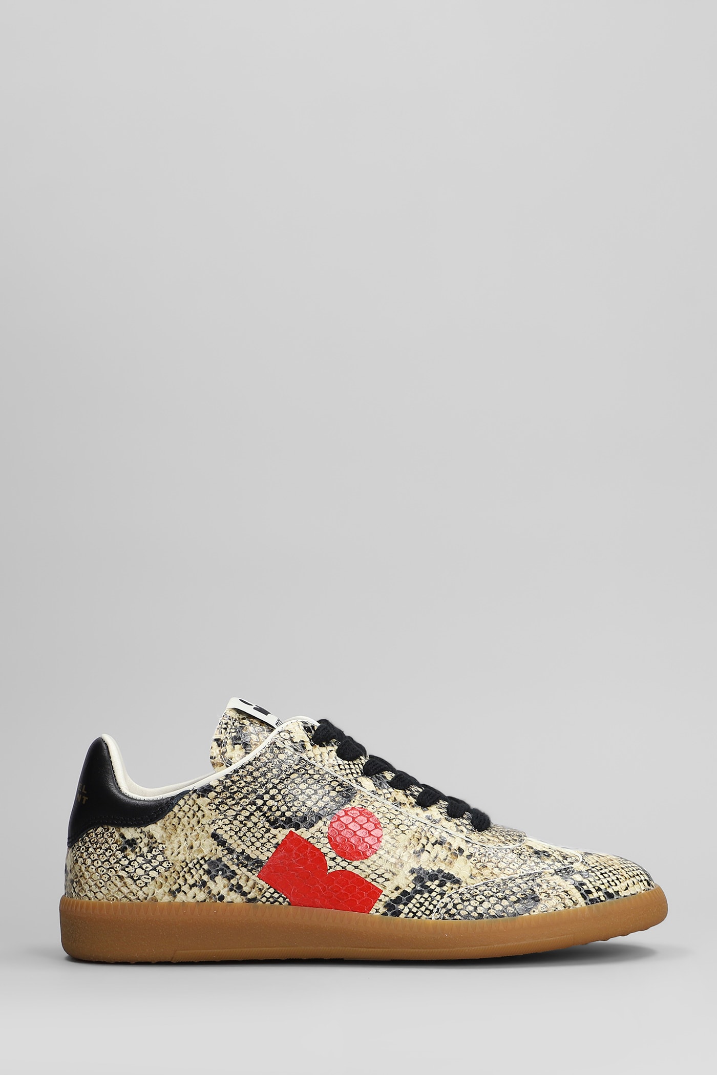 Isabel Marant Kaycee Sneakers In Beige Leather