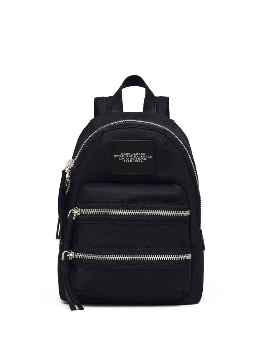 Marc Jacobs Black Backpack With Pockets