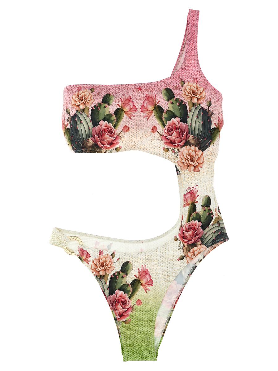 Pin-Up Stars 'Fiore Del Deserto' One-Piece Swimsuit