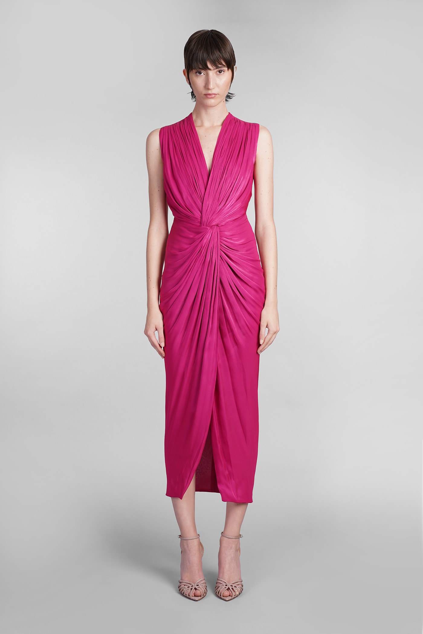 Costarellos Franca In Fuxia Polyester