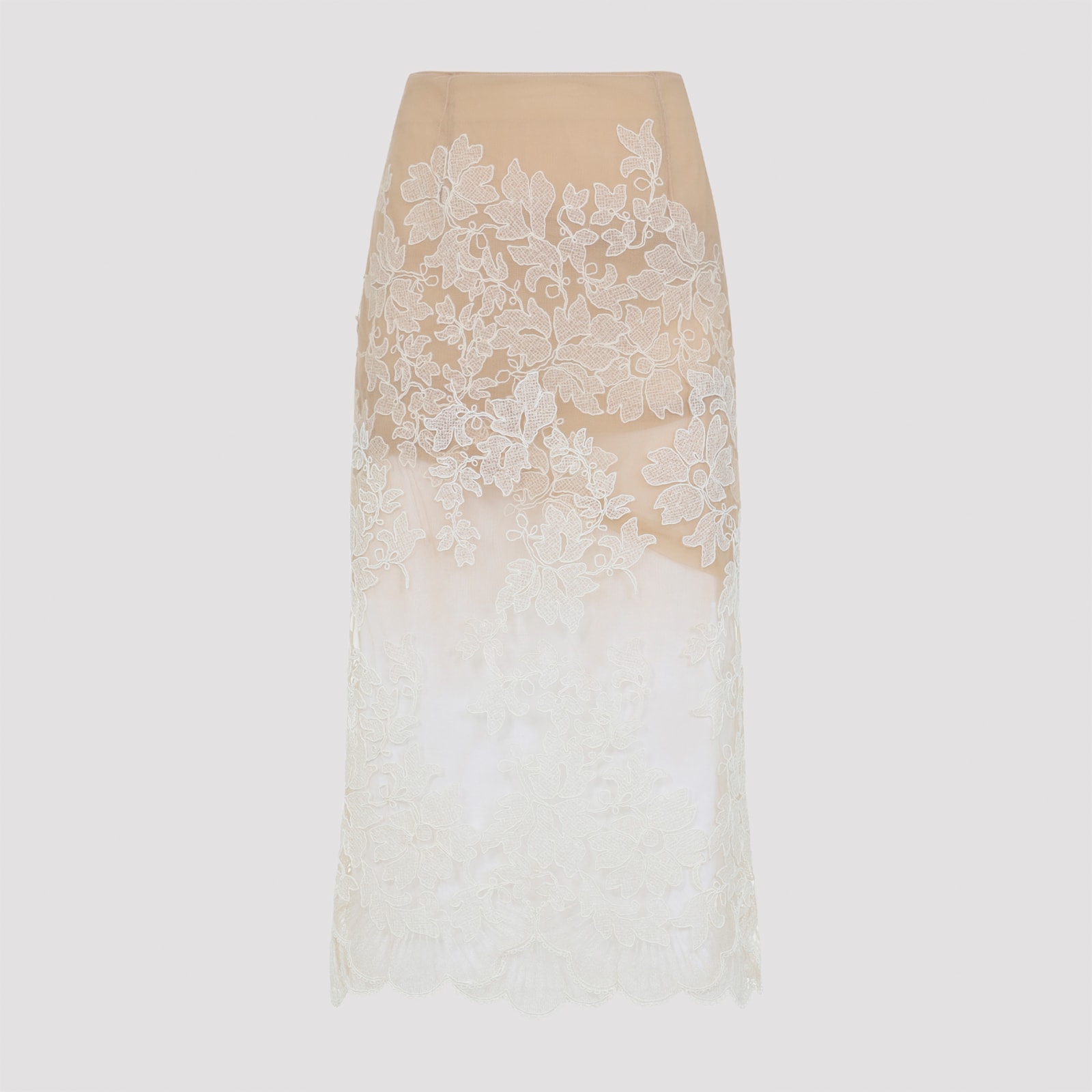 Ermanno Scervino Polyamide Midi Skirt