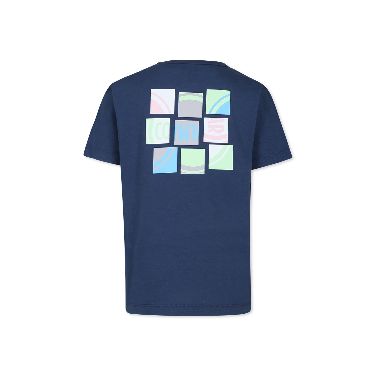 Colmar Black T-shirt For Boy With Logo