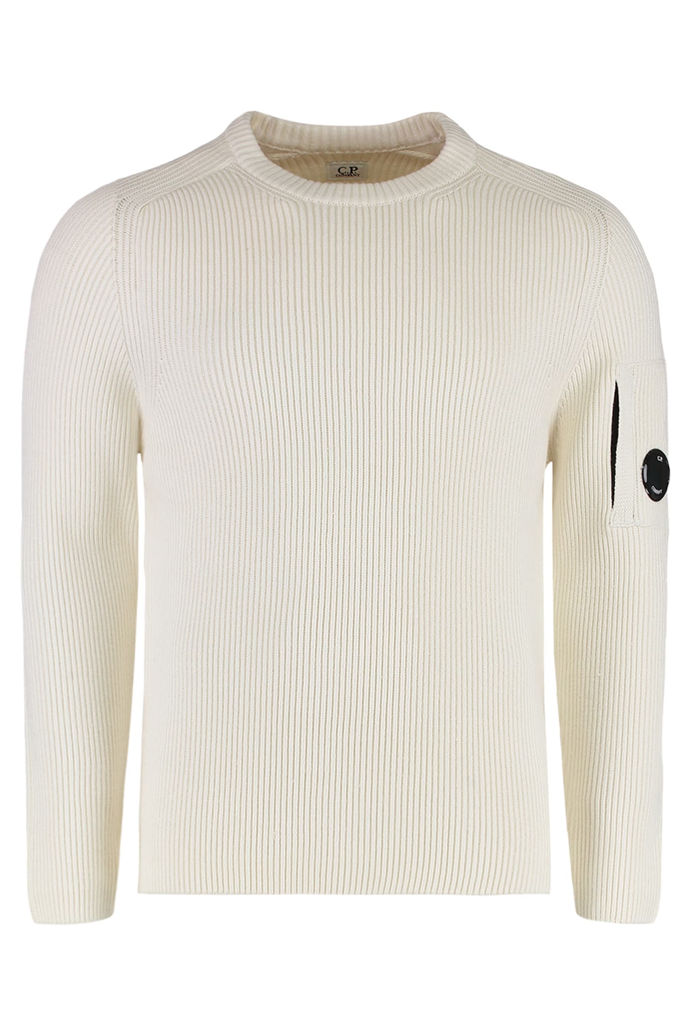 C. P. Company Cotton Blend Crew-neck Sweater