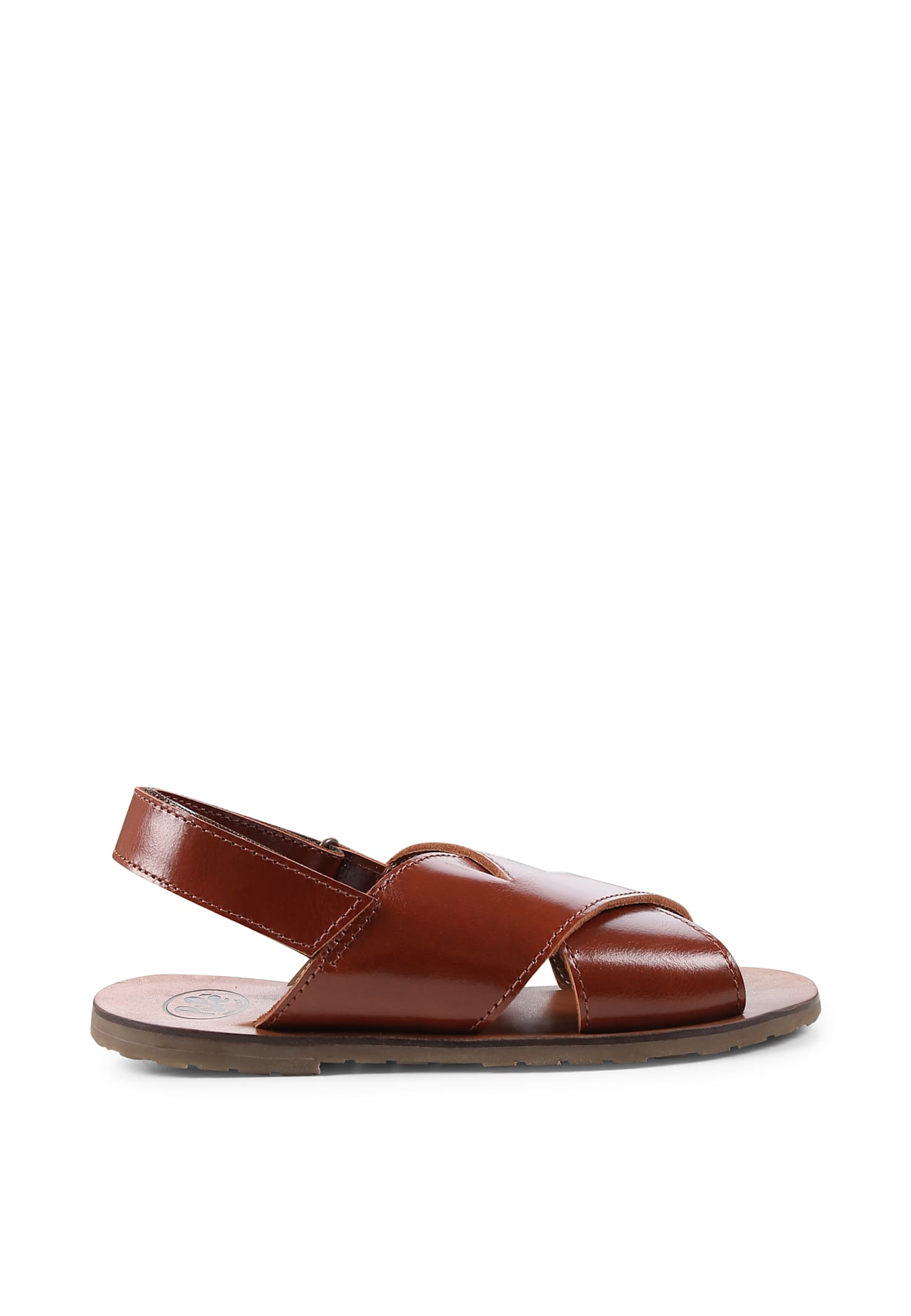 Pèpè Brown Sandals For Girl