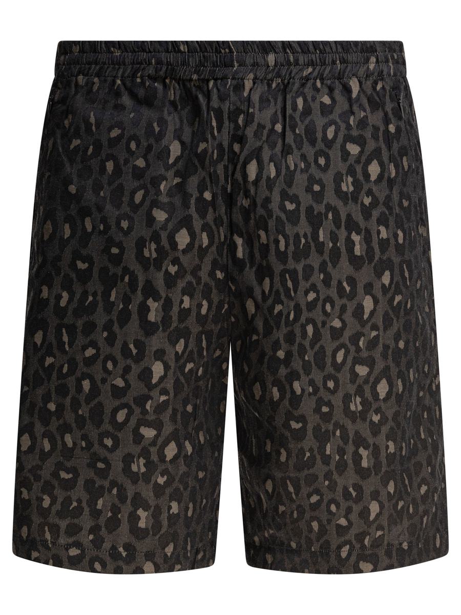 Needles Leopard Shorts