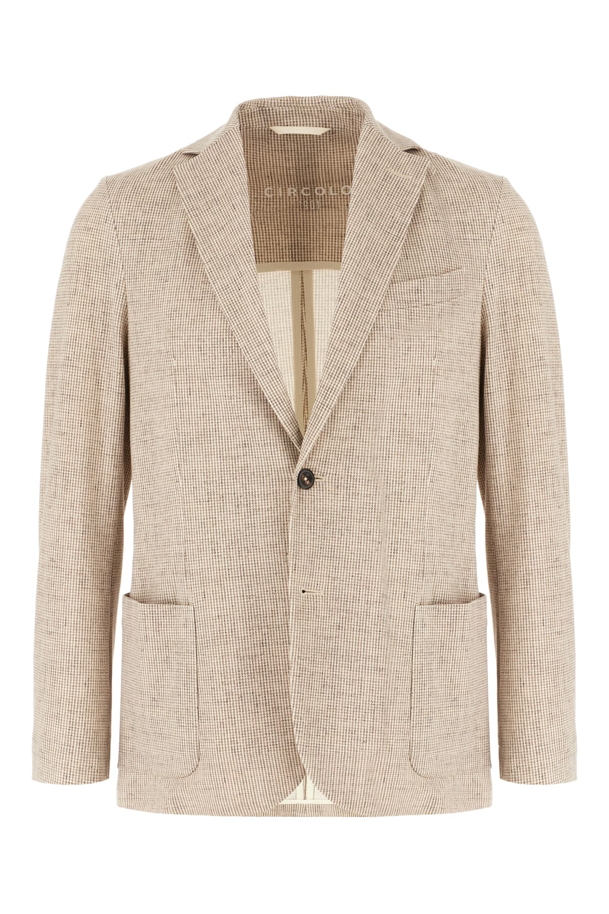 Circolo 1901 Embroidered Stretch Cotton Blazer