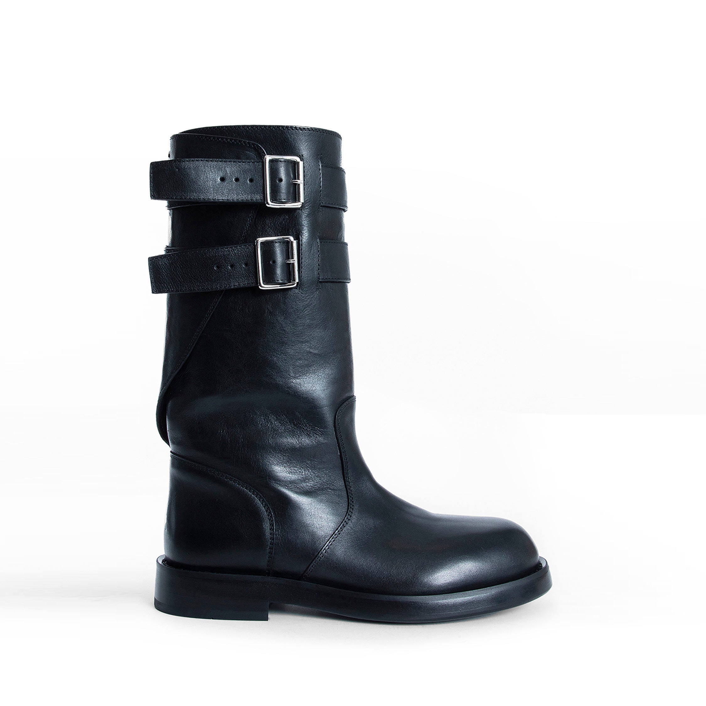 Osmo Boots in Grained Shiny Calfskin