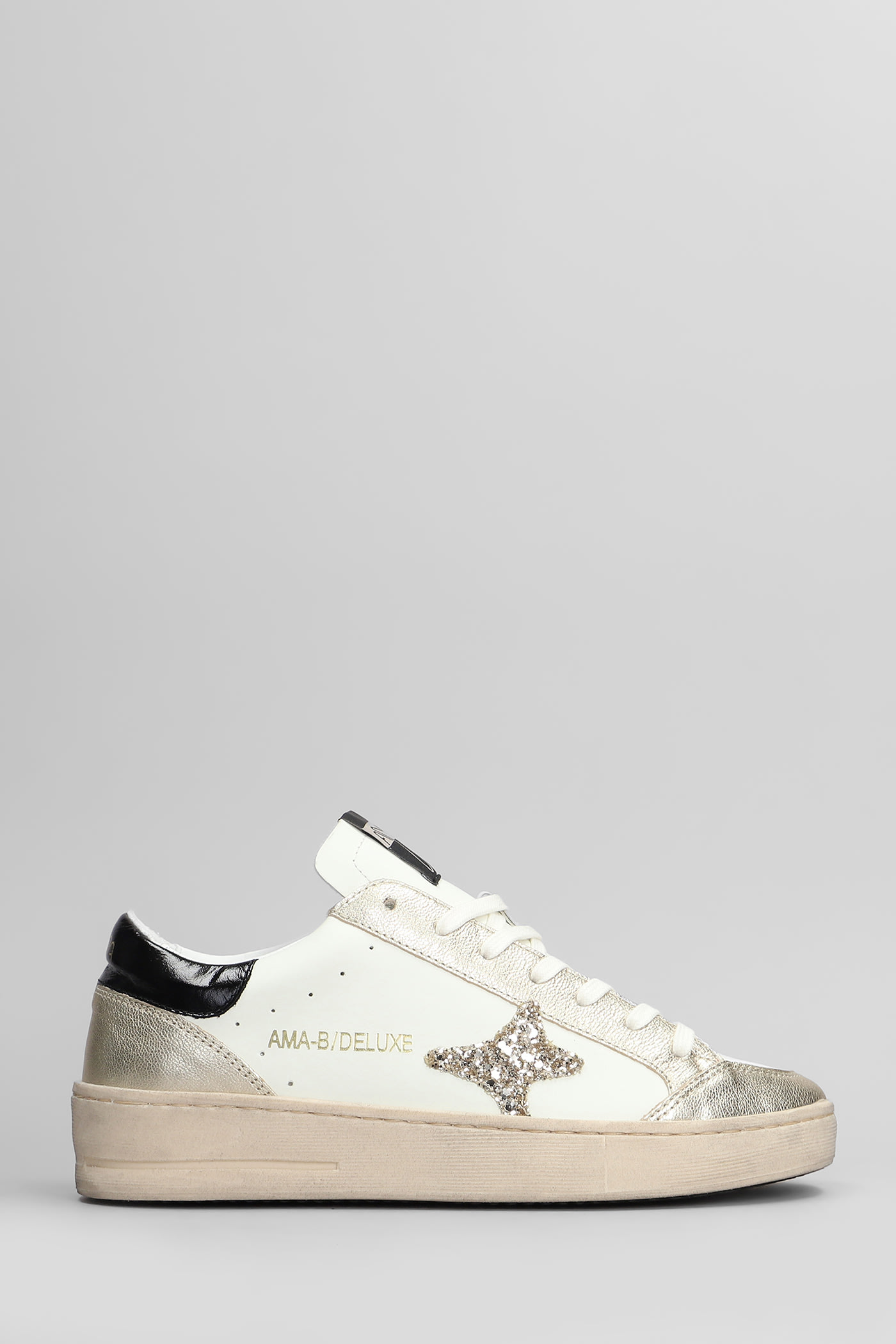 AMA-BRAND Sneakers In White Leather