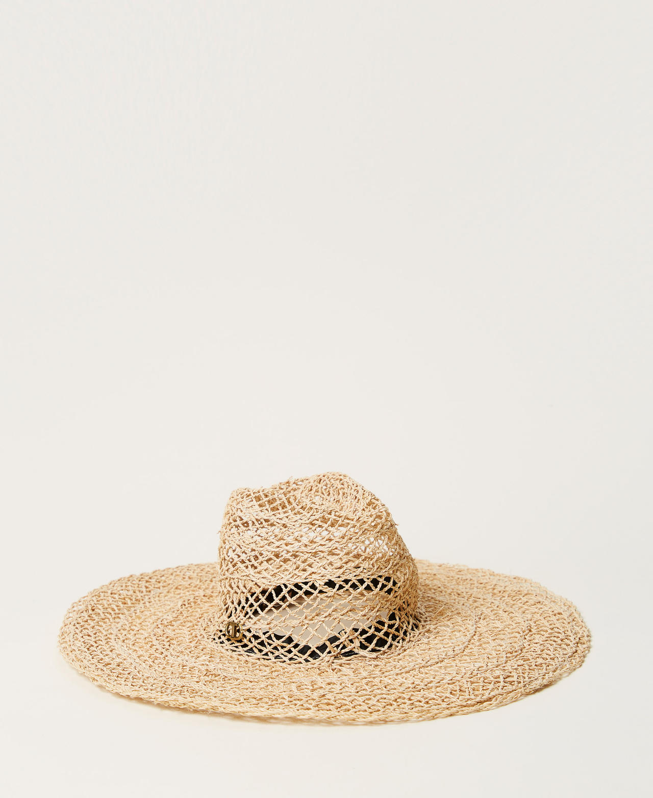 Twinset Accessoires - Chapeau à large bord en paille, Taille Unique