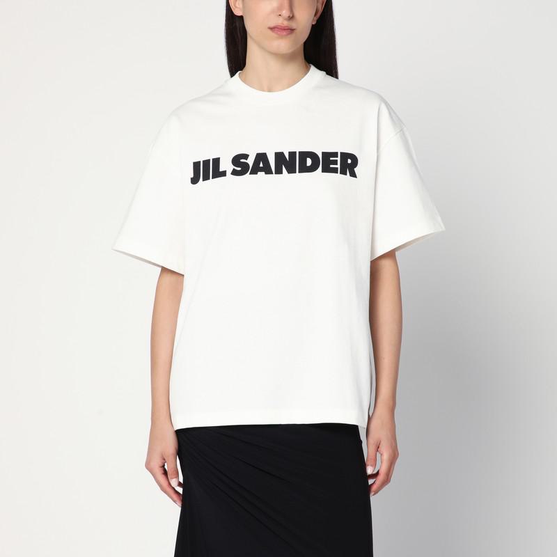 Jil Sander Wide T-Shirt With Logo