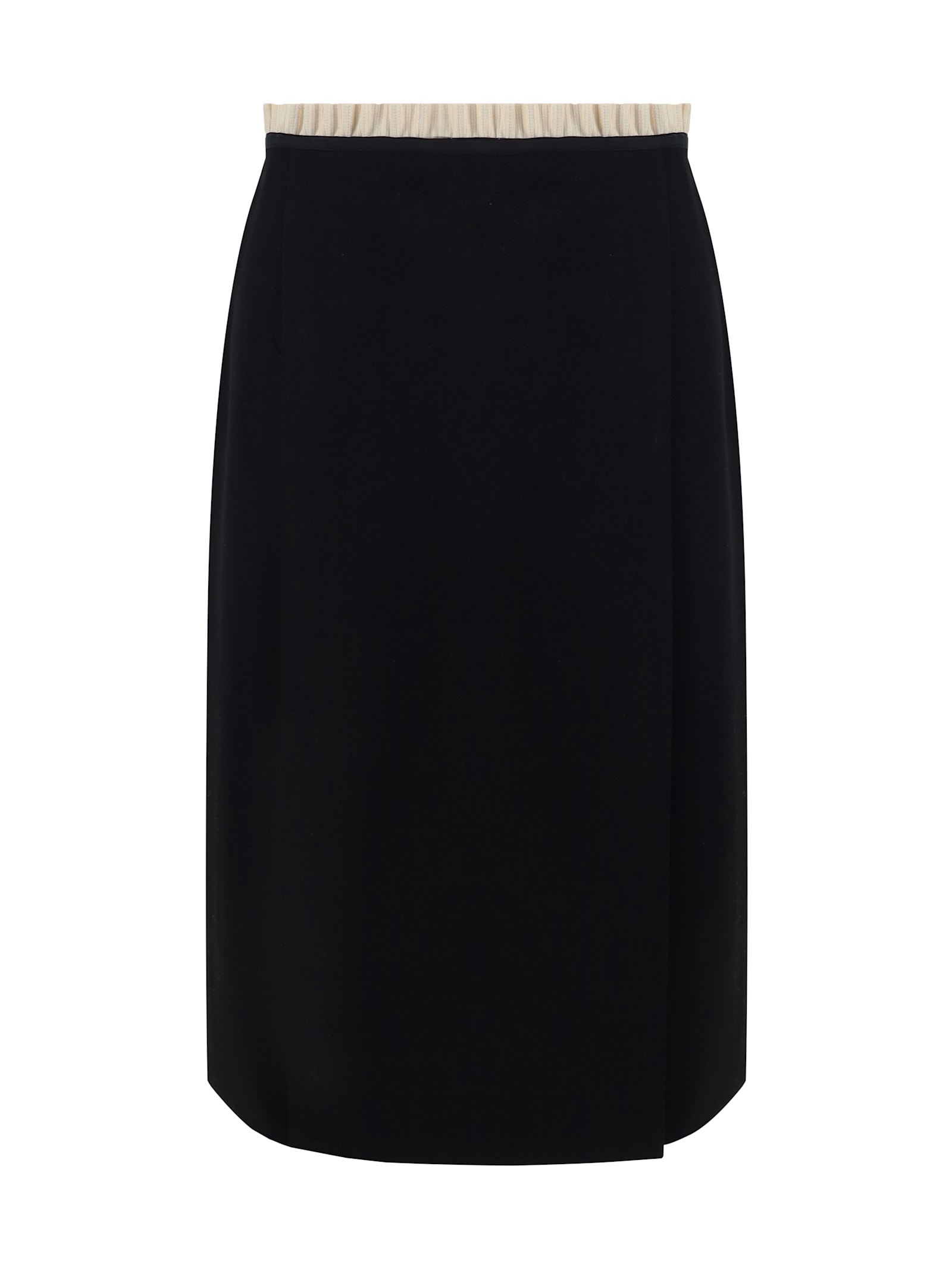 Maison Margiela Asymmetric Midi Skirt