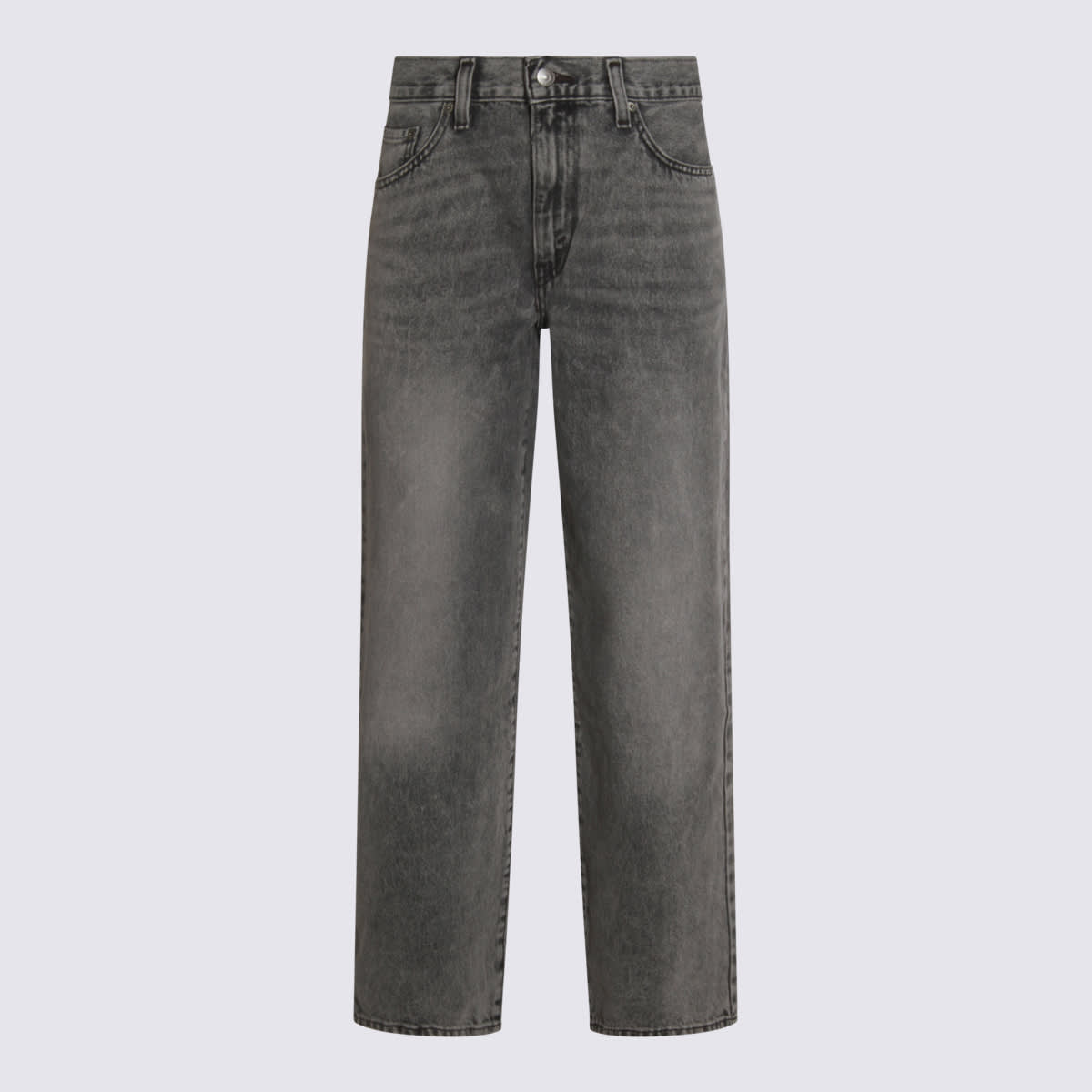 Levi's Grey Cotton Denim Jeans