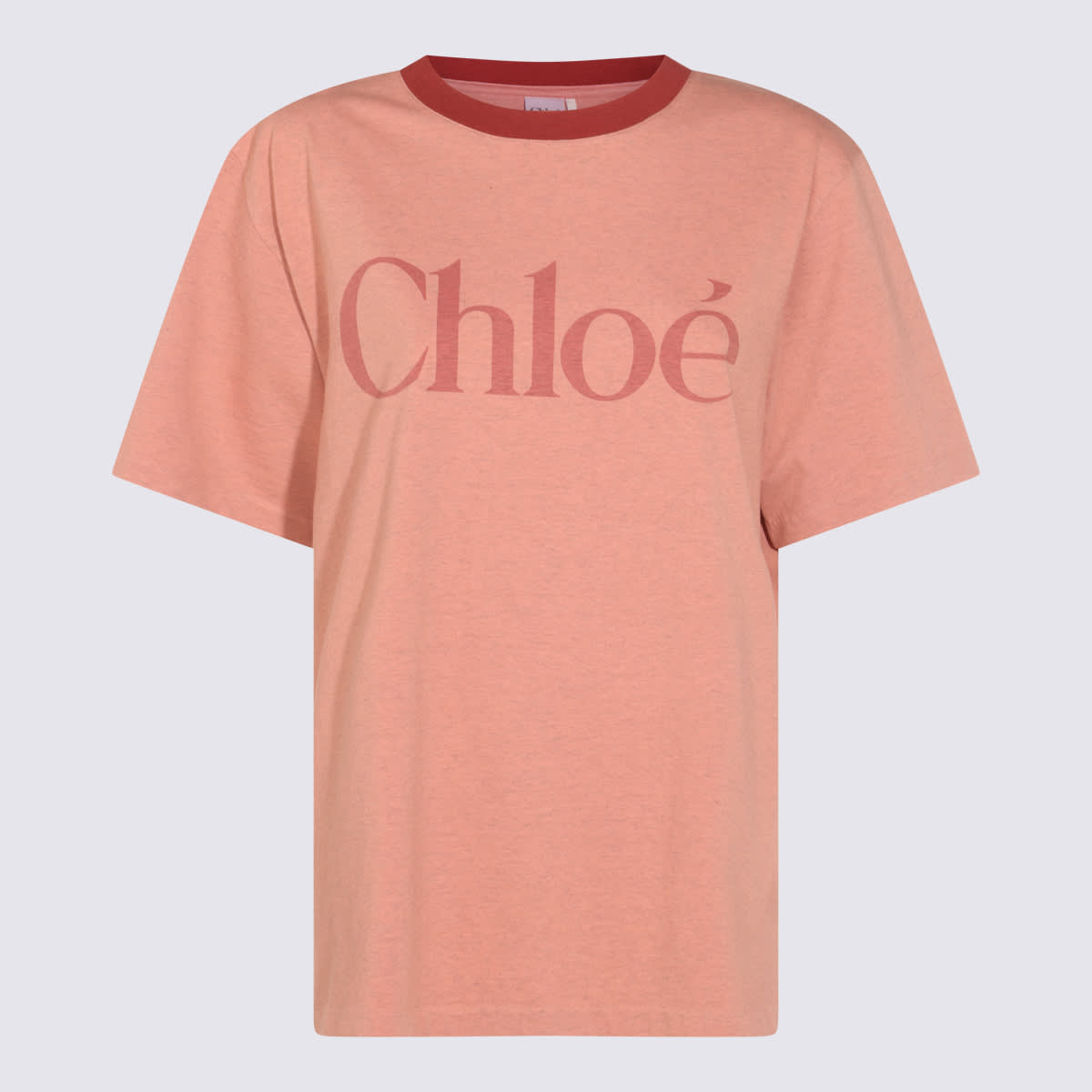 Chloé Pink Cotton T-shirt