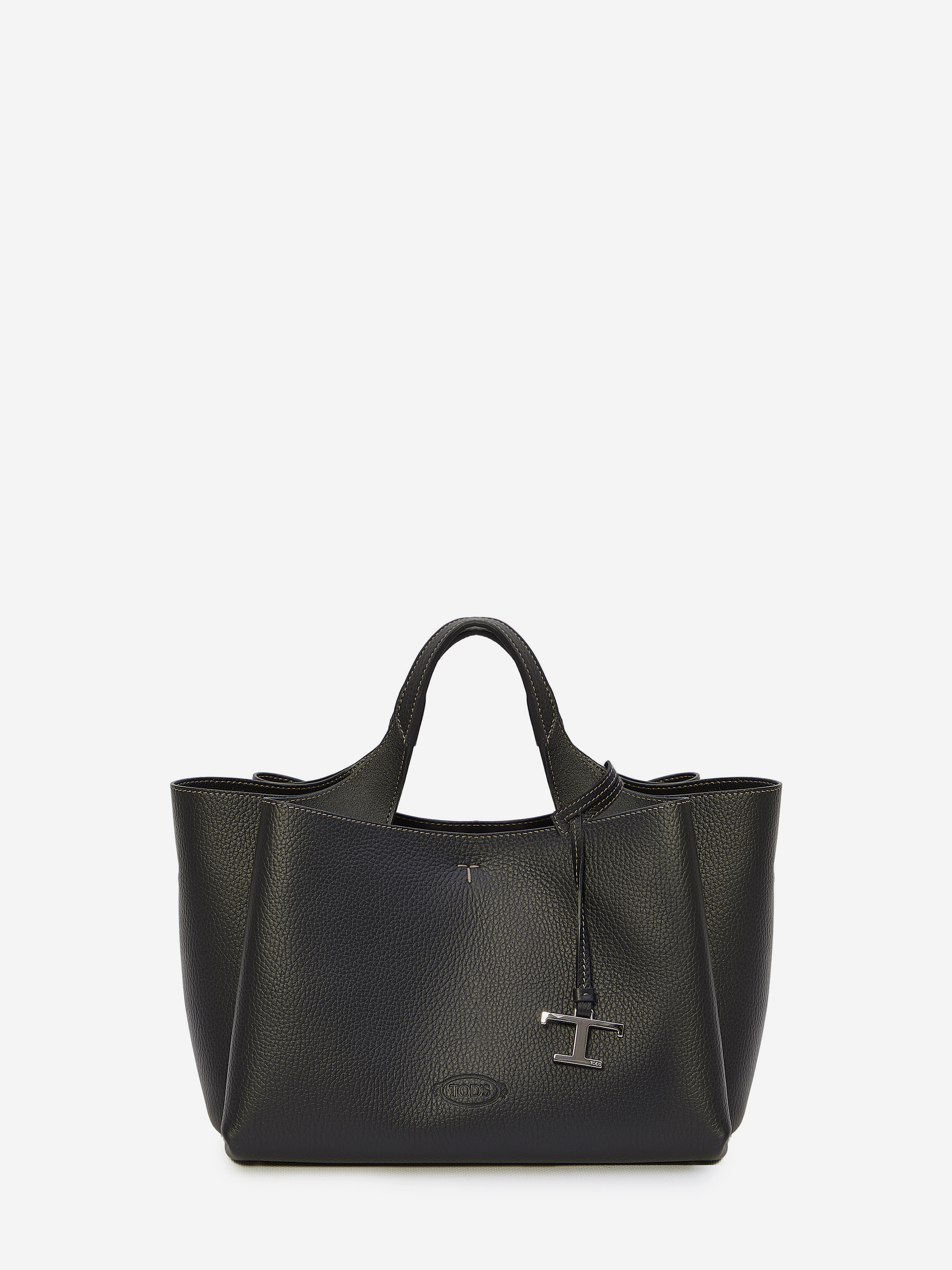 Mini bag in leather
