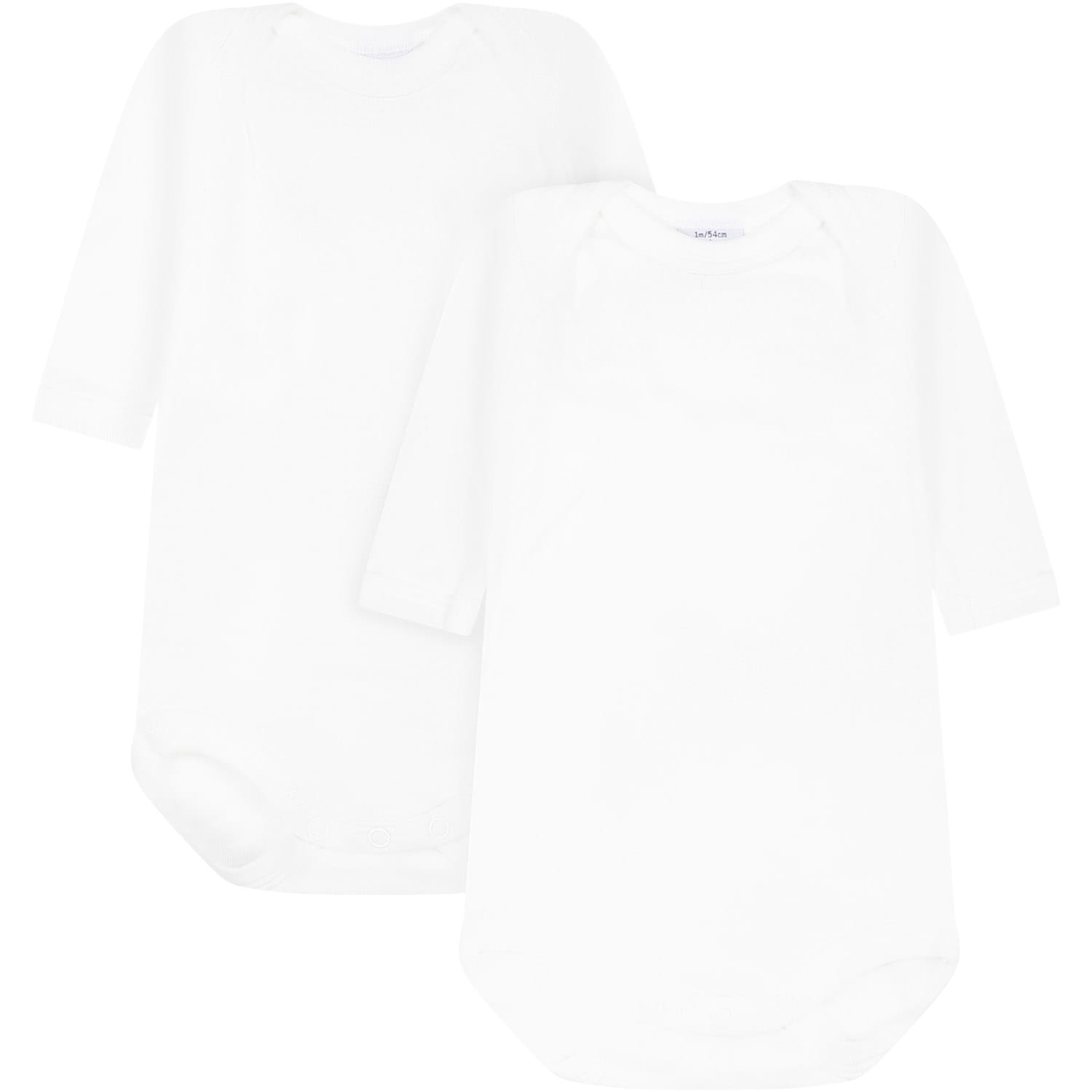 Petit Bateau White Set For Babykids