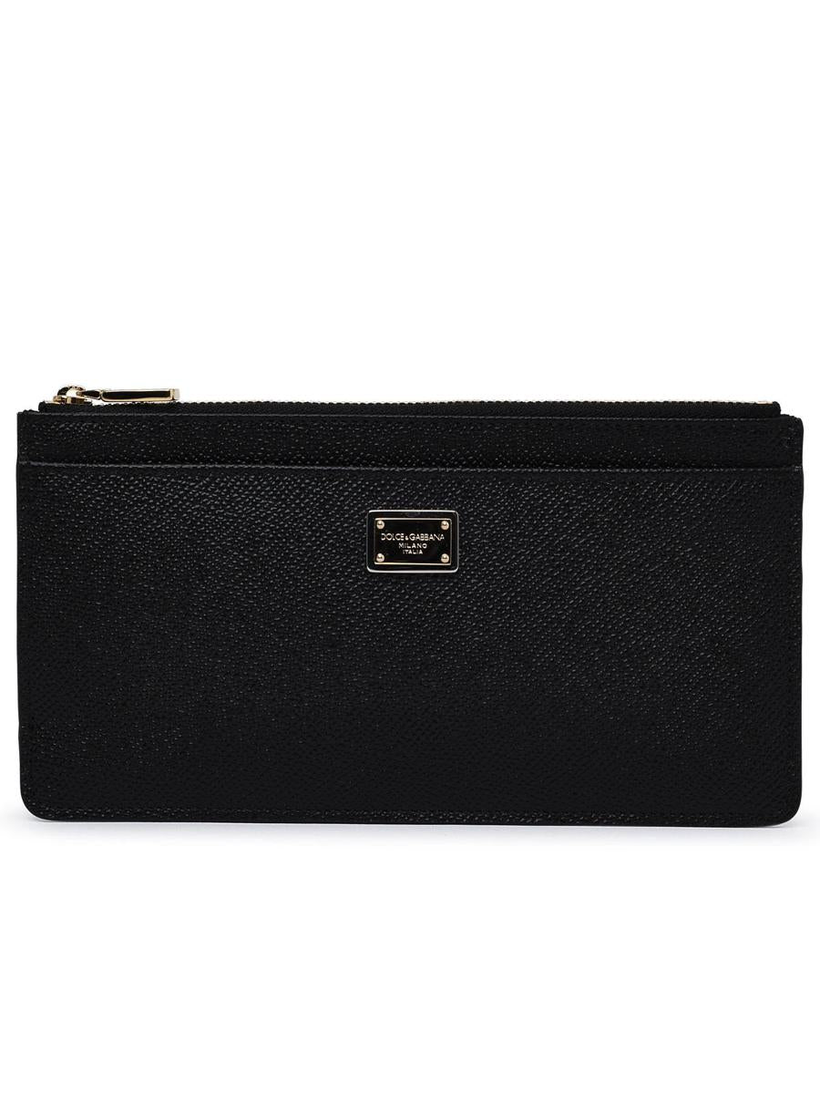 Dolce & Gabbana 黑色皮革卡包