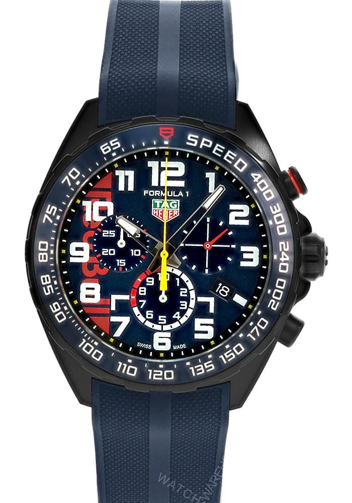 TAG HEUER Formula 1 Chronograph X Oracle Red Bull Racing 43MM Men's Watch CAZ101AZ.FT8090