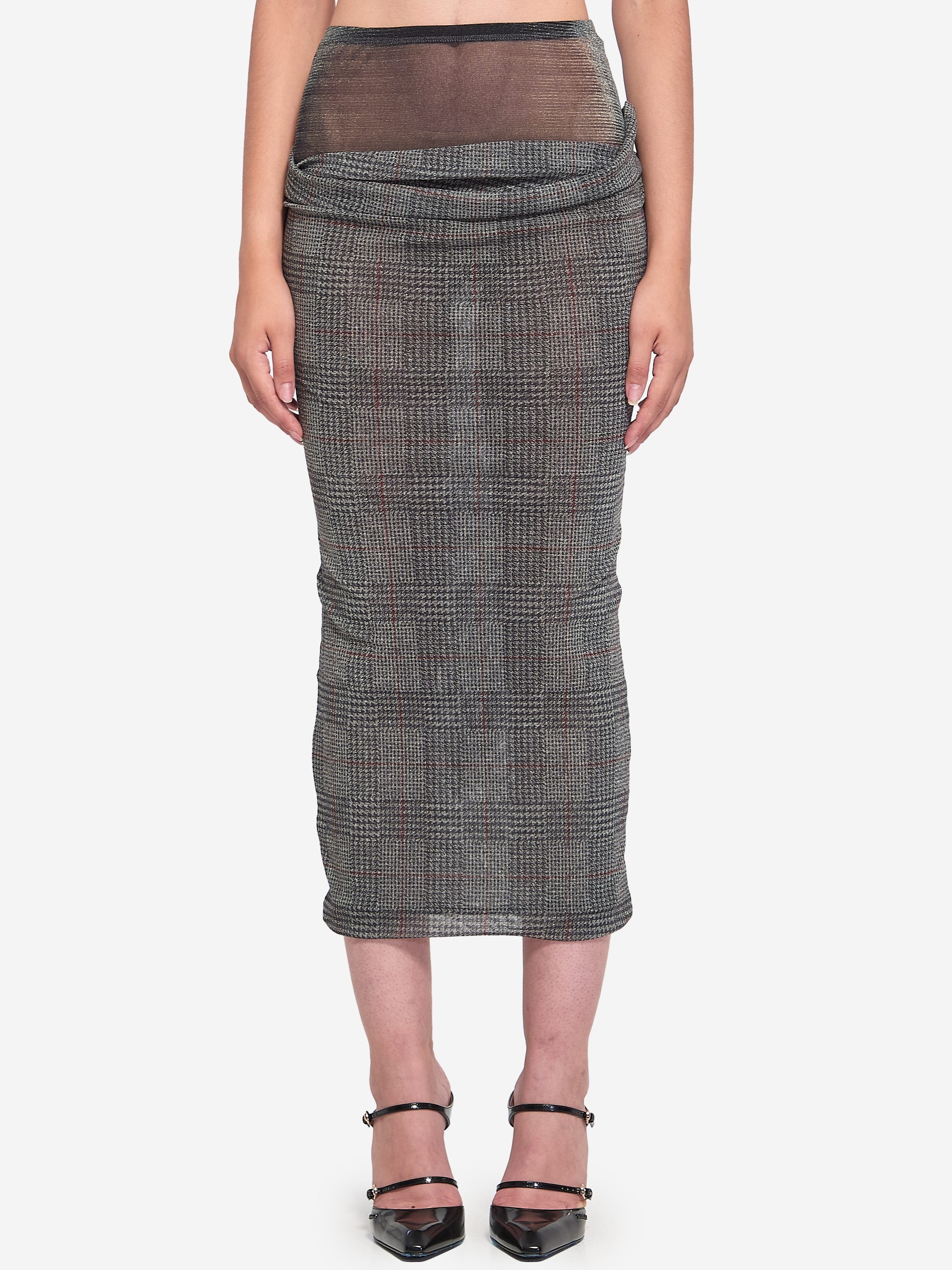 Body Shadow and Prince of Wales skirt