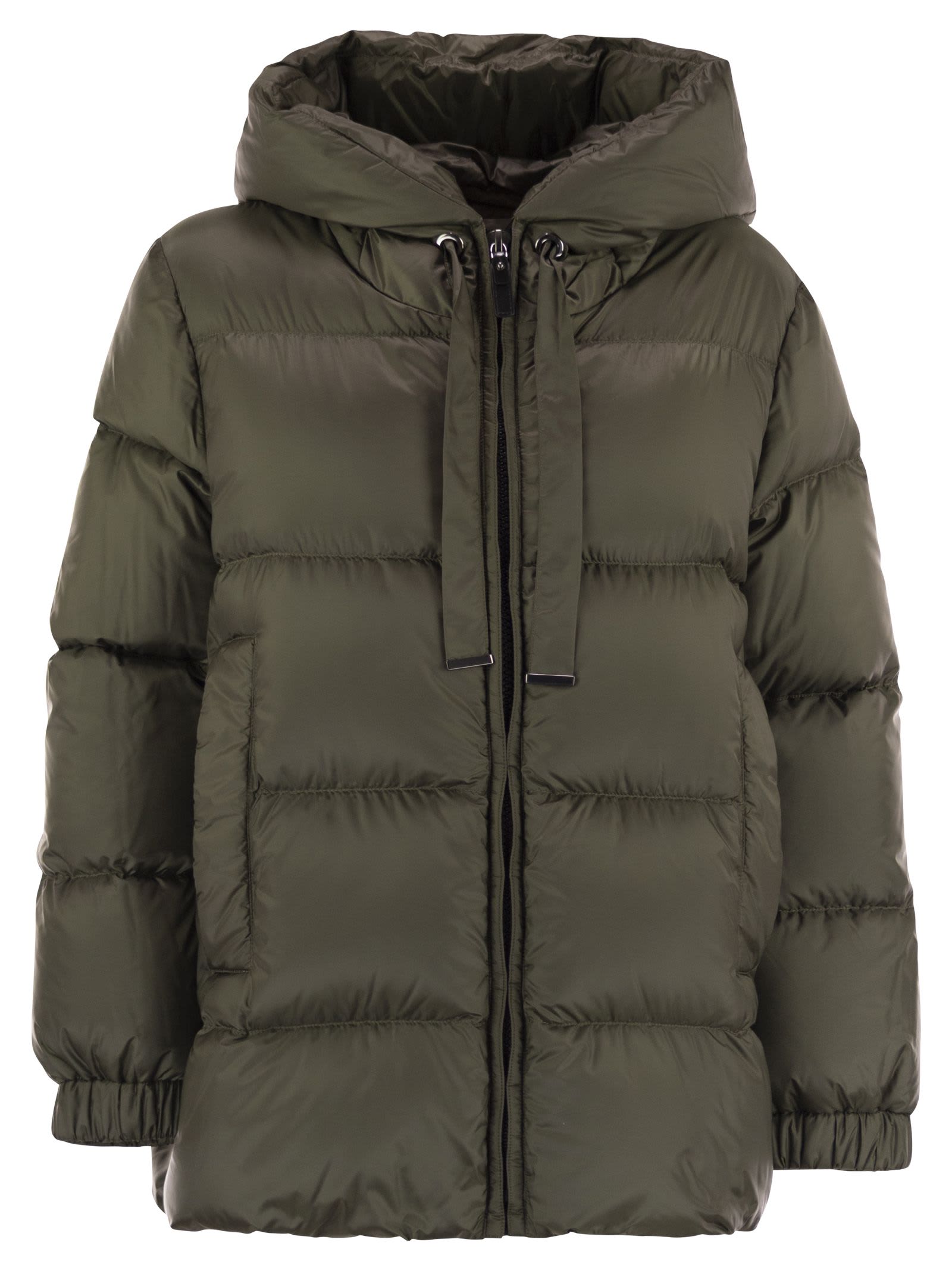 Max Mara The Cube Seia - Drip-proof Canvas Down Jacket