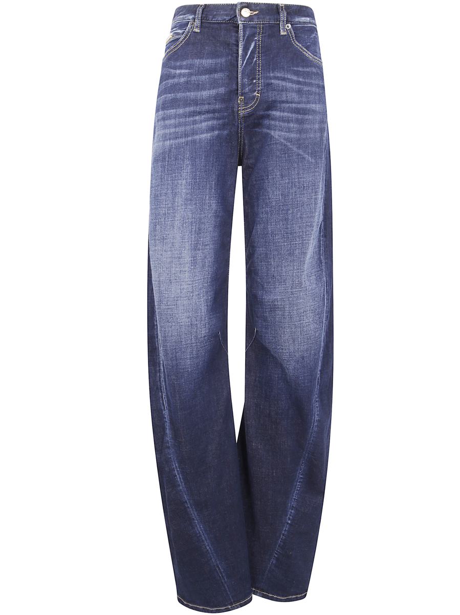 DSQUARED2 "D2扭纹"牛仔裤