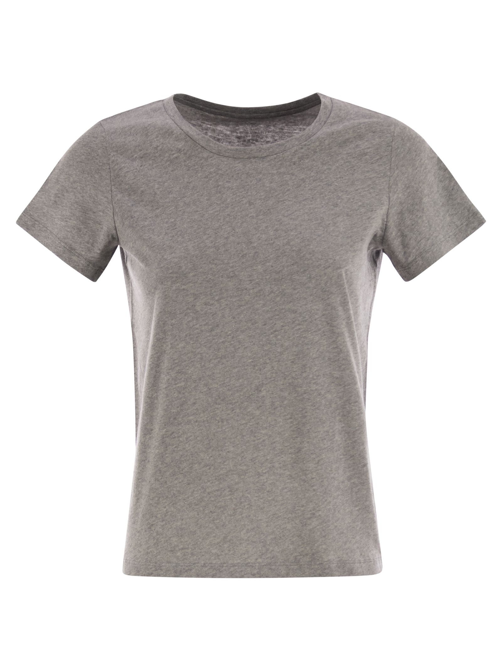 Majestic Filatures Crew-neck Short-sleeved Cotton T-shirt