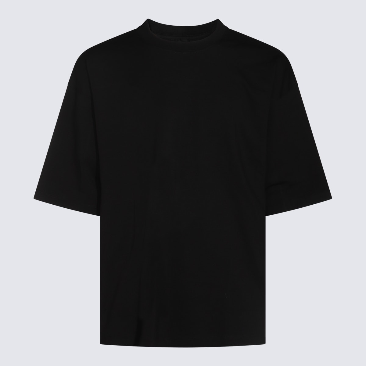 Thom Krom Black Cotton T-shirt