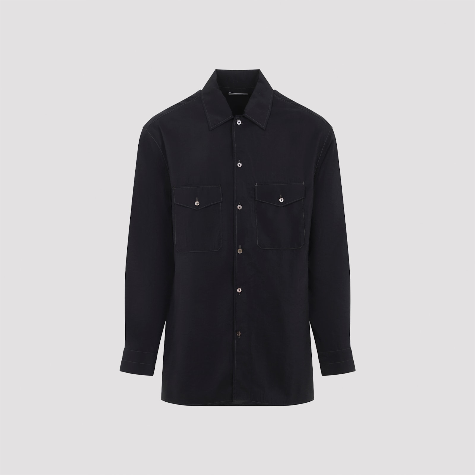 Lemaire Convertible Collar Shirt