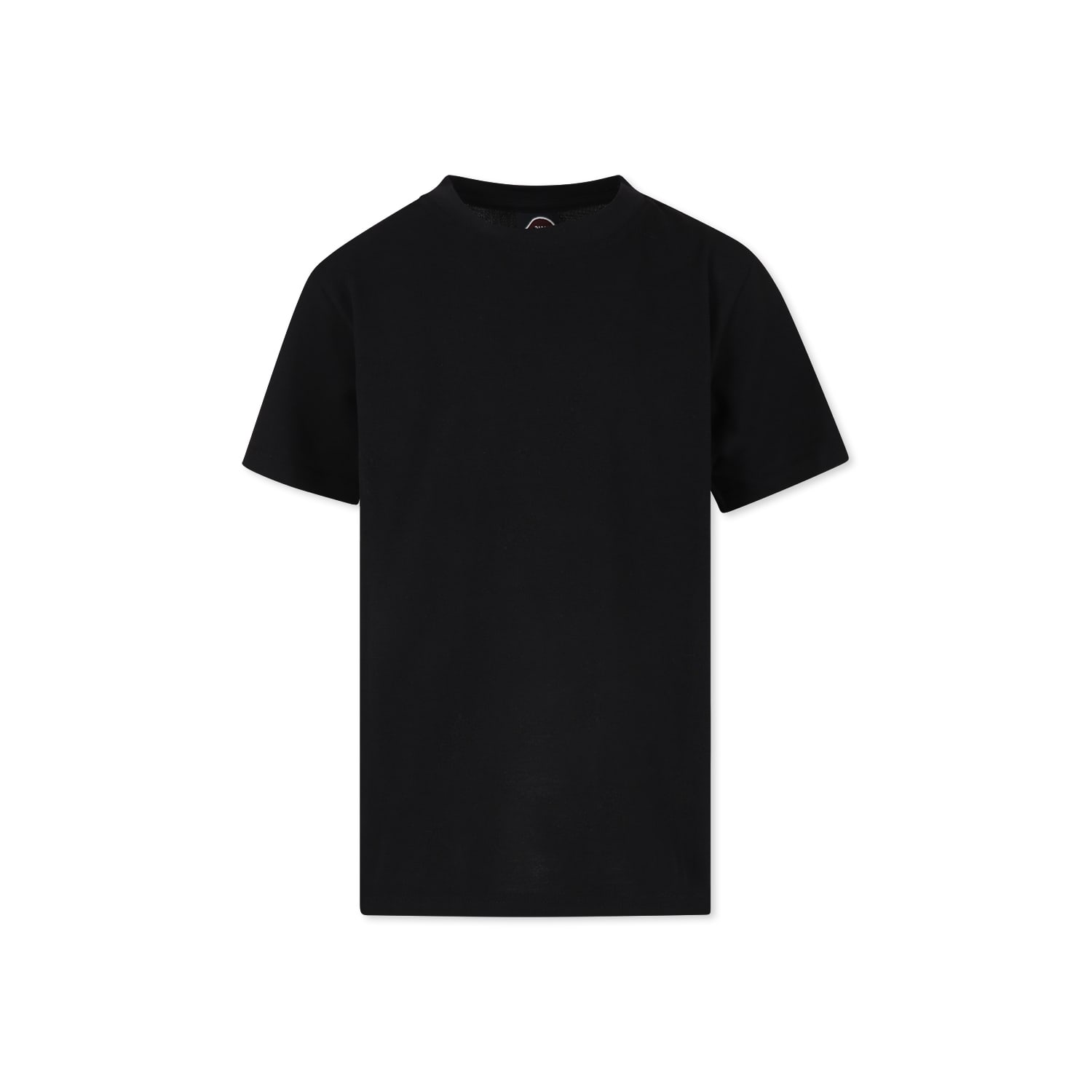 Colmar Black T-shirt For Boy With Logo