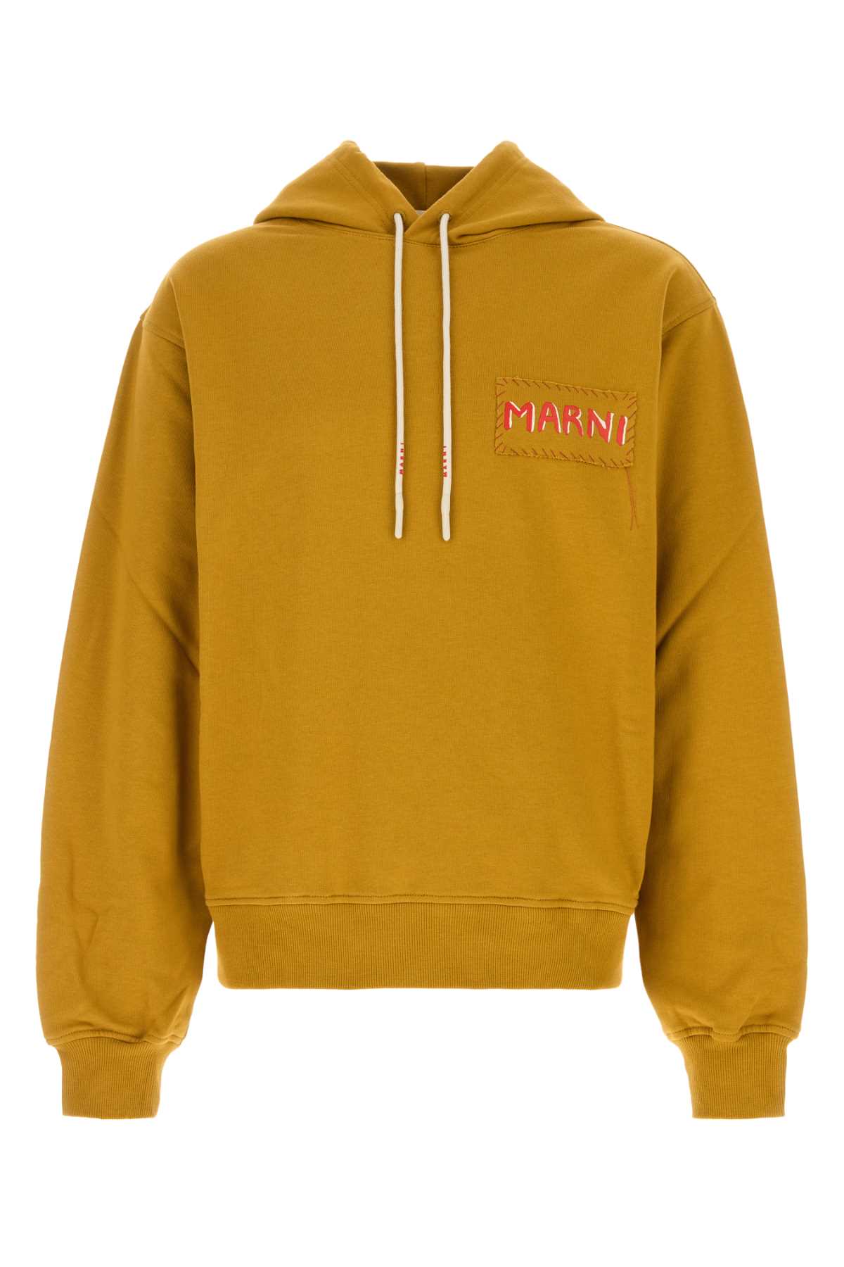 Marni Mustard Cotton Sweatshirt
