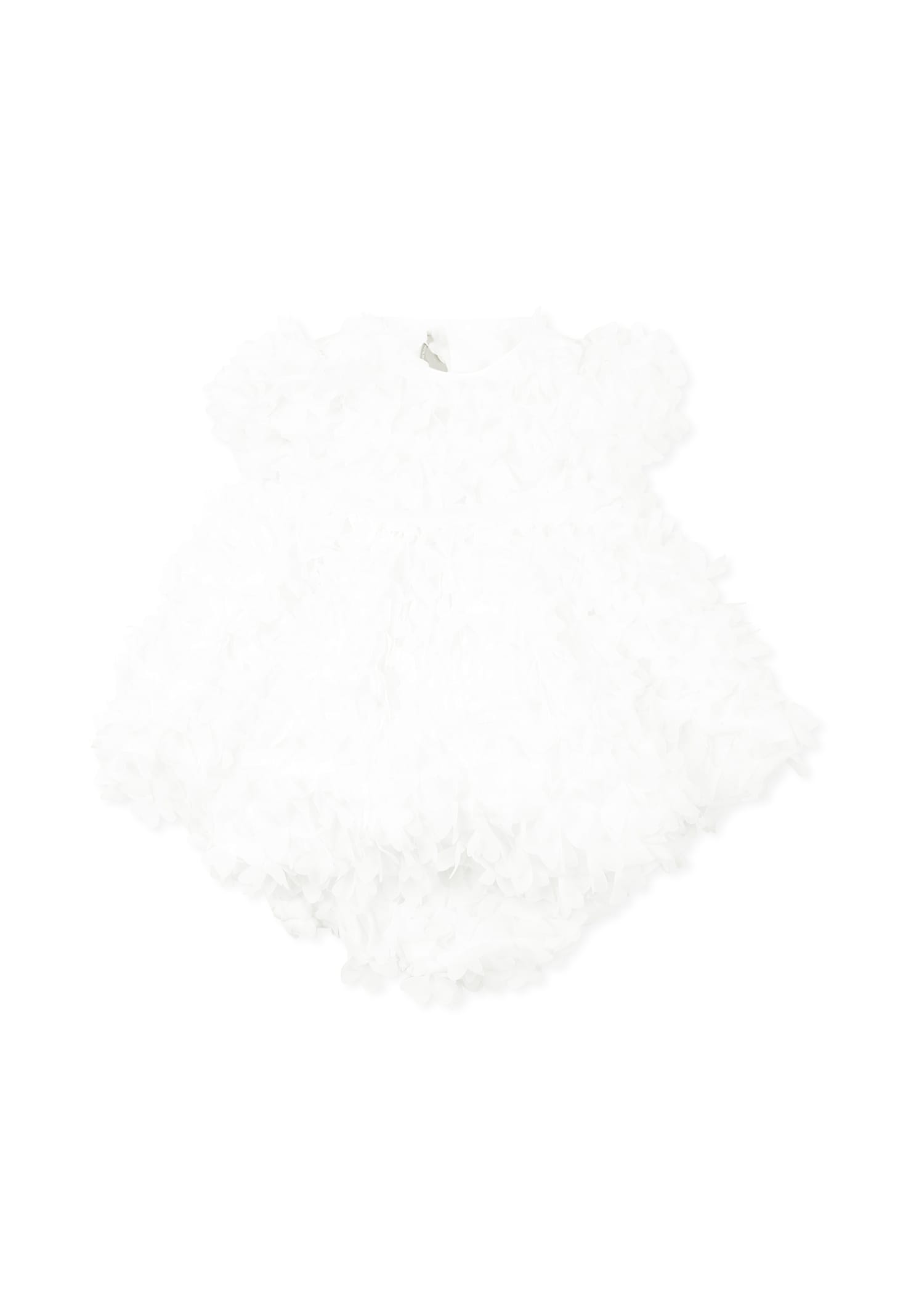 La stupenderia Ivory Dress For Baby Girl