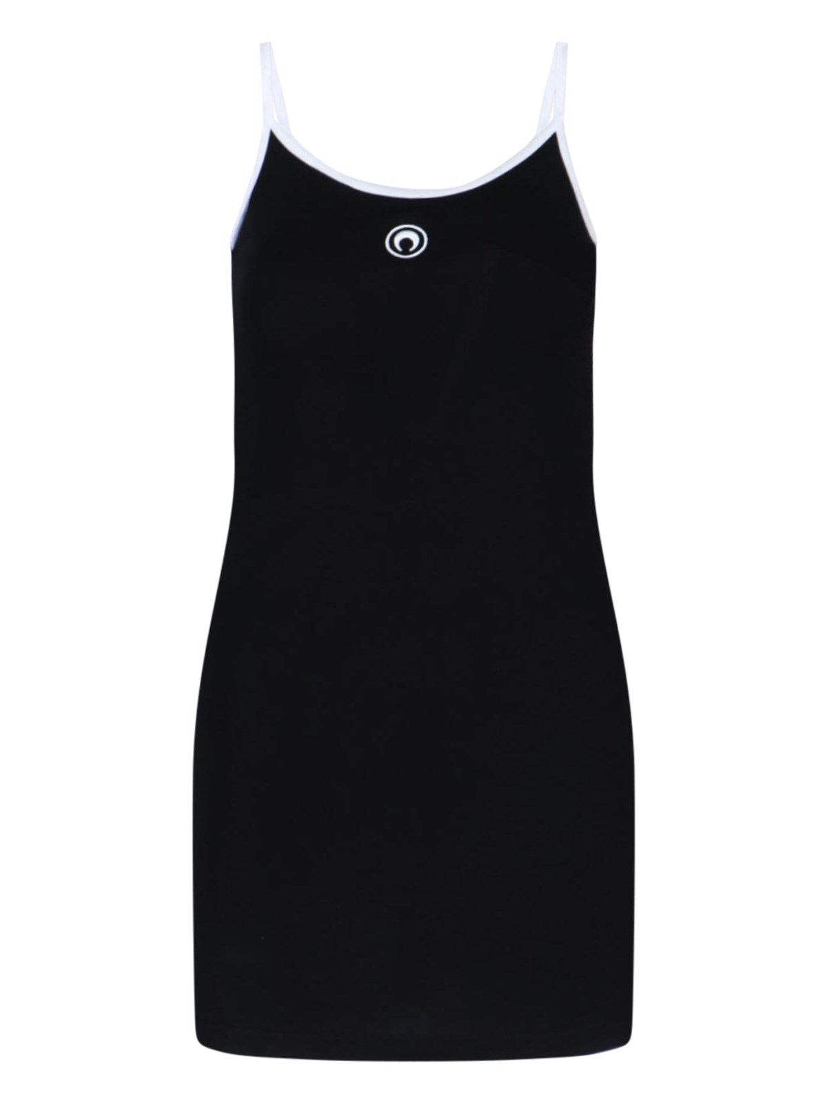 Marine Serre "Moon" Logo Mini Dress