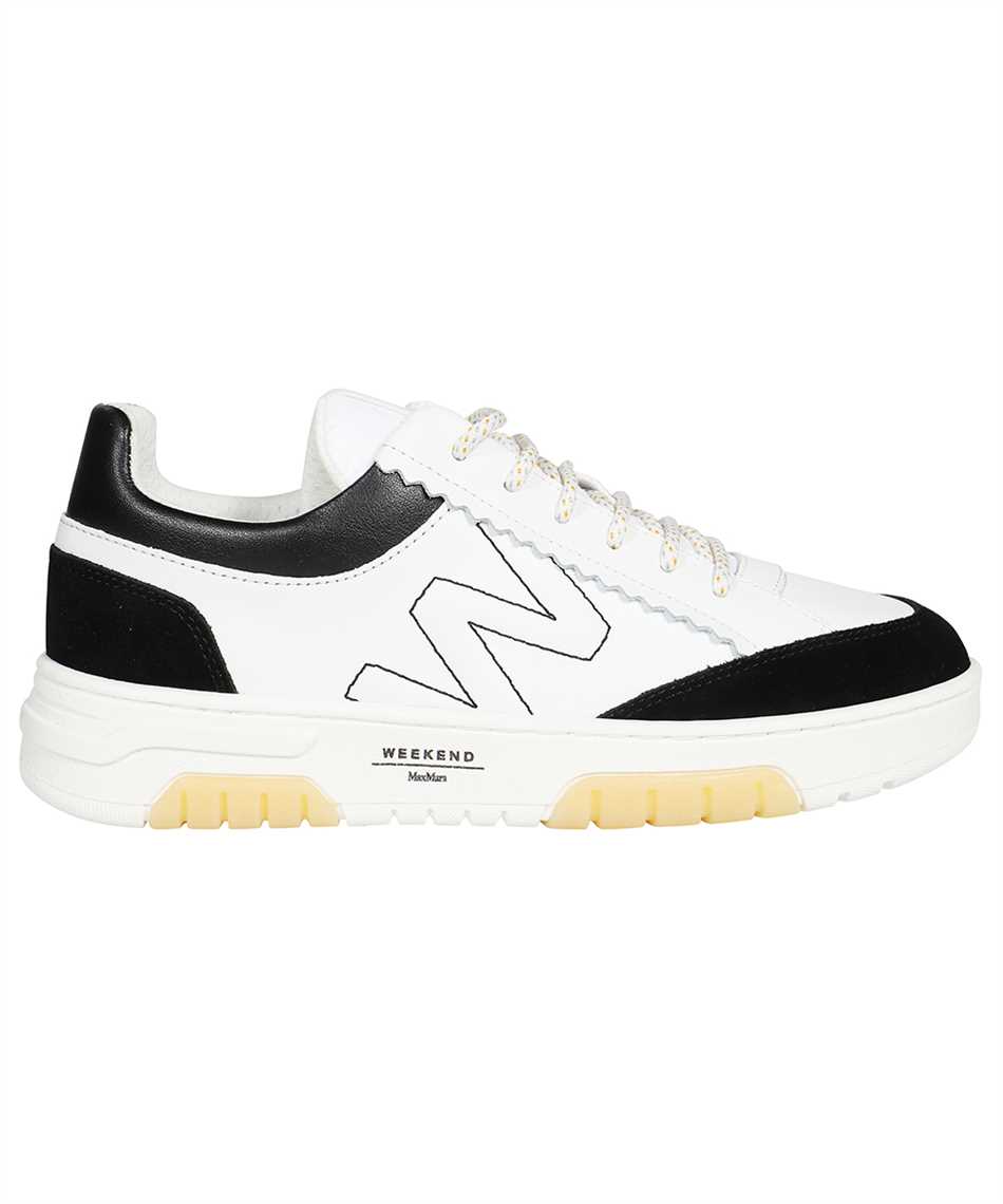Weekend Max Mara Logo Detail Leather Sneakers