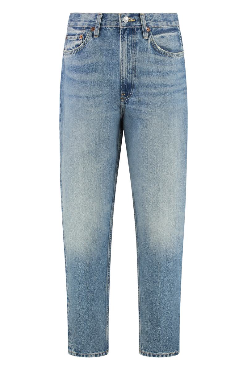 Re/Done High-Rise Boyfriend Jeans