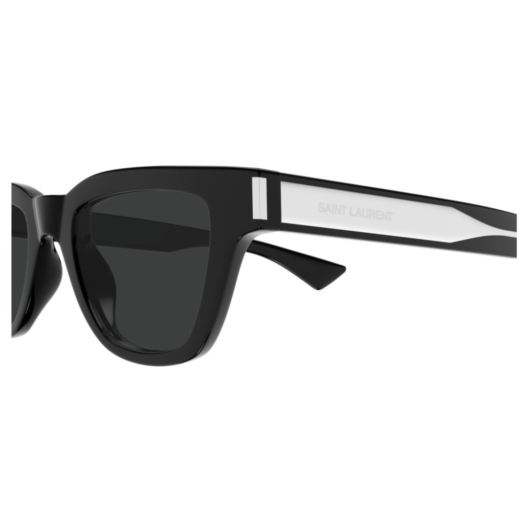 Saint Laurent Eyewear Sl 789 Jacques001 Black Crystal Black
