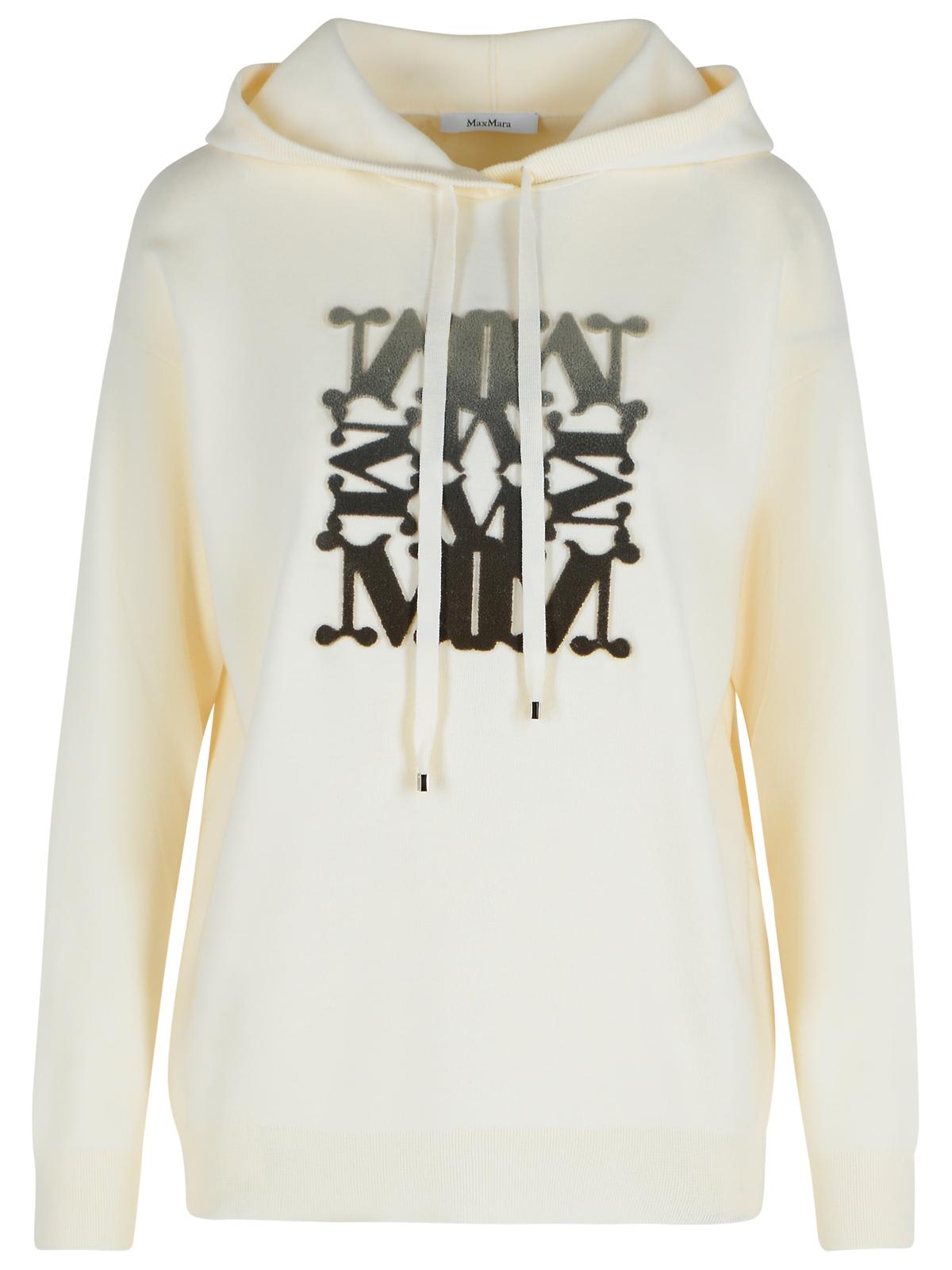 Max Mara taddeo Cream Virgin Wool Sweater