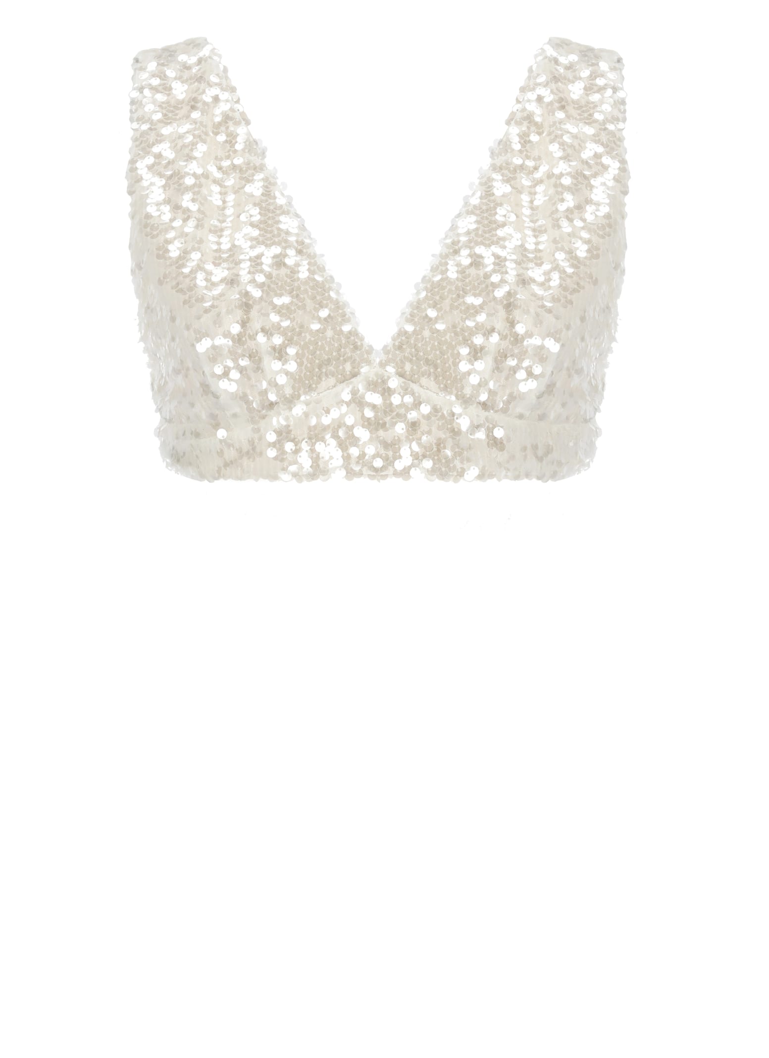 Philosophy di Lorenzo Serafini Top With Paillettes