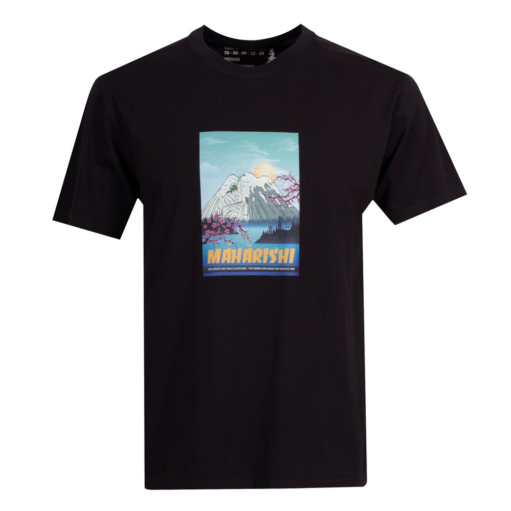 Fuji Blossom Print T Shirt