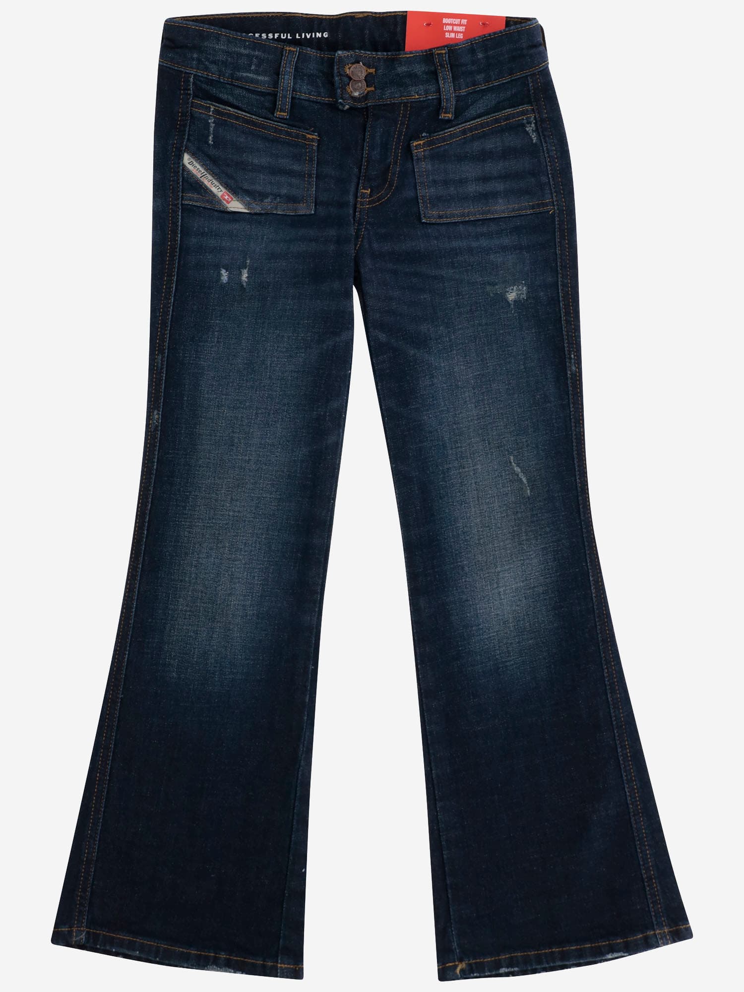 Diesel D-eki-j Stretch Cotton Jeans
