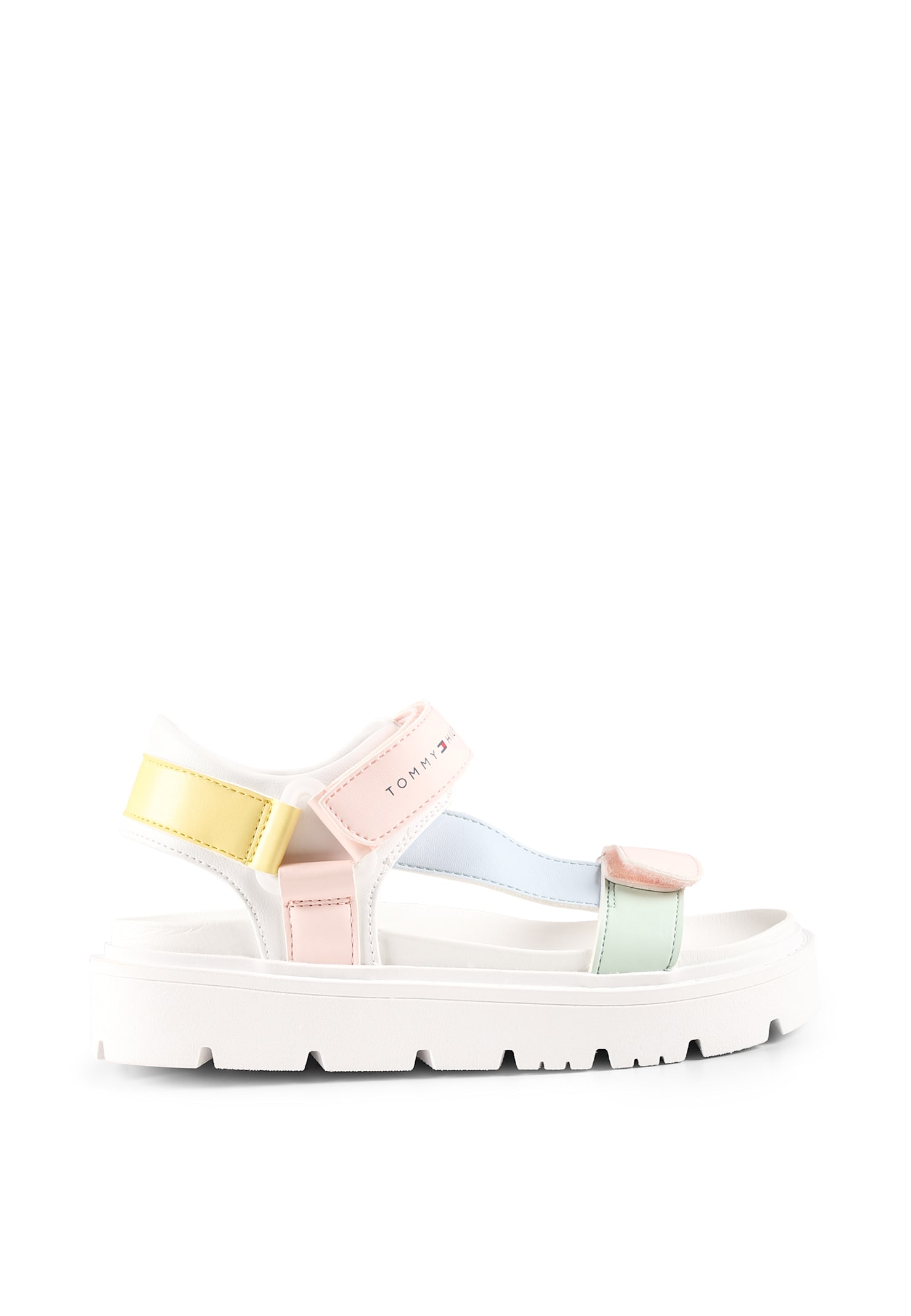 Tommy Hilfiger Multicolor Sandals For Girl With Logo