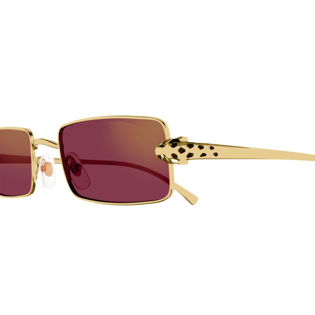Cartier Eyewear Ct0473s002 Gold Gold Red