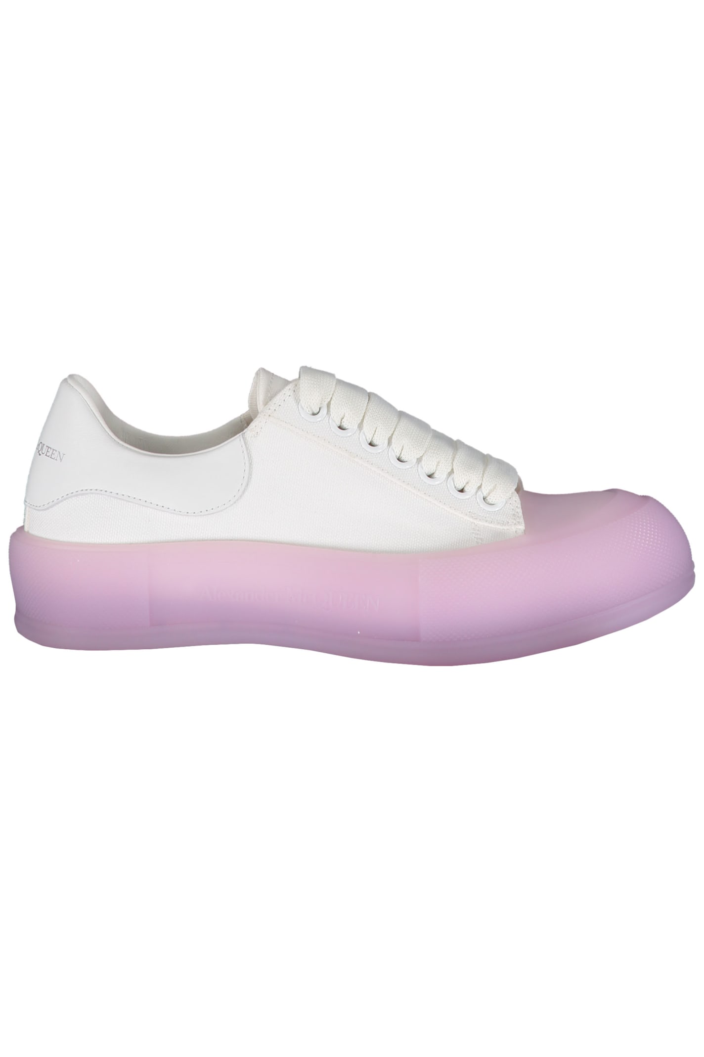 Alexander McQueen Canvas Low-top Sneakers