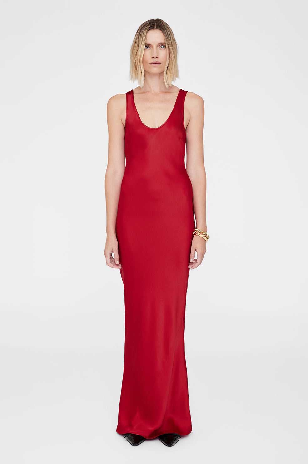 Alison Dress - Scarlet Red