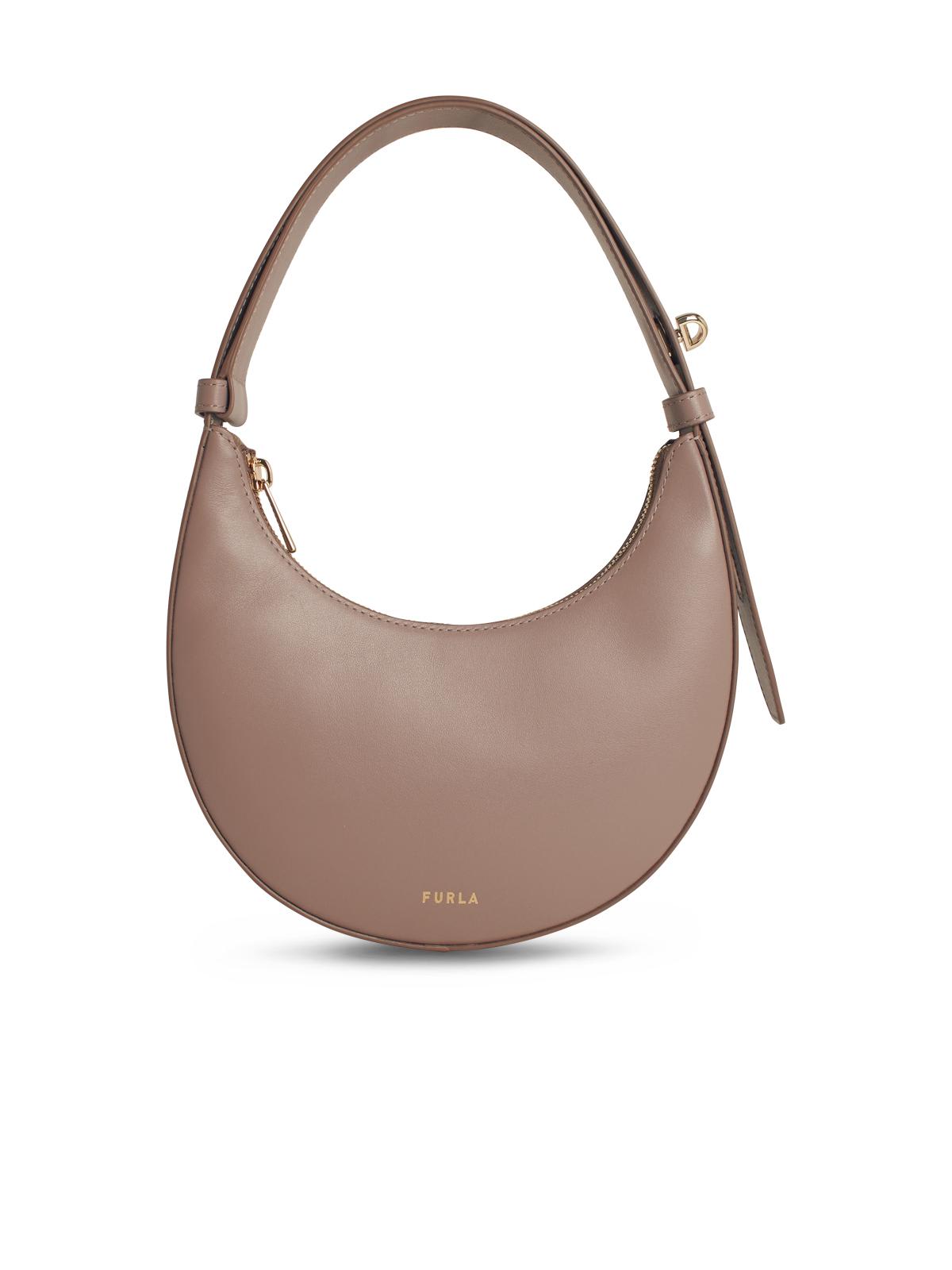 Furla delizia Mini Bag In Mauve Leather
