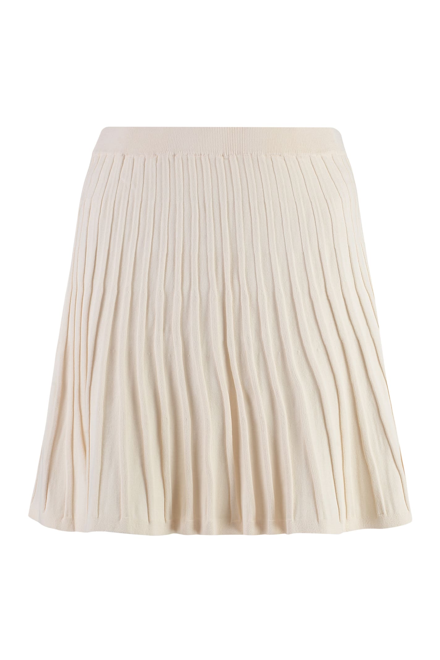Yves Salomon Knitted Mini Skirt