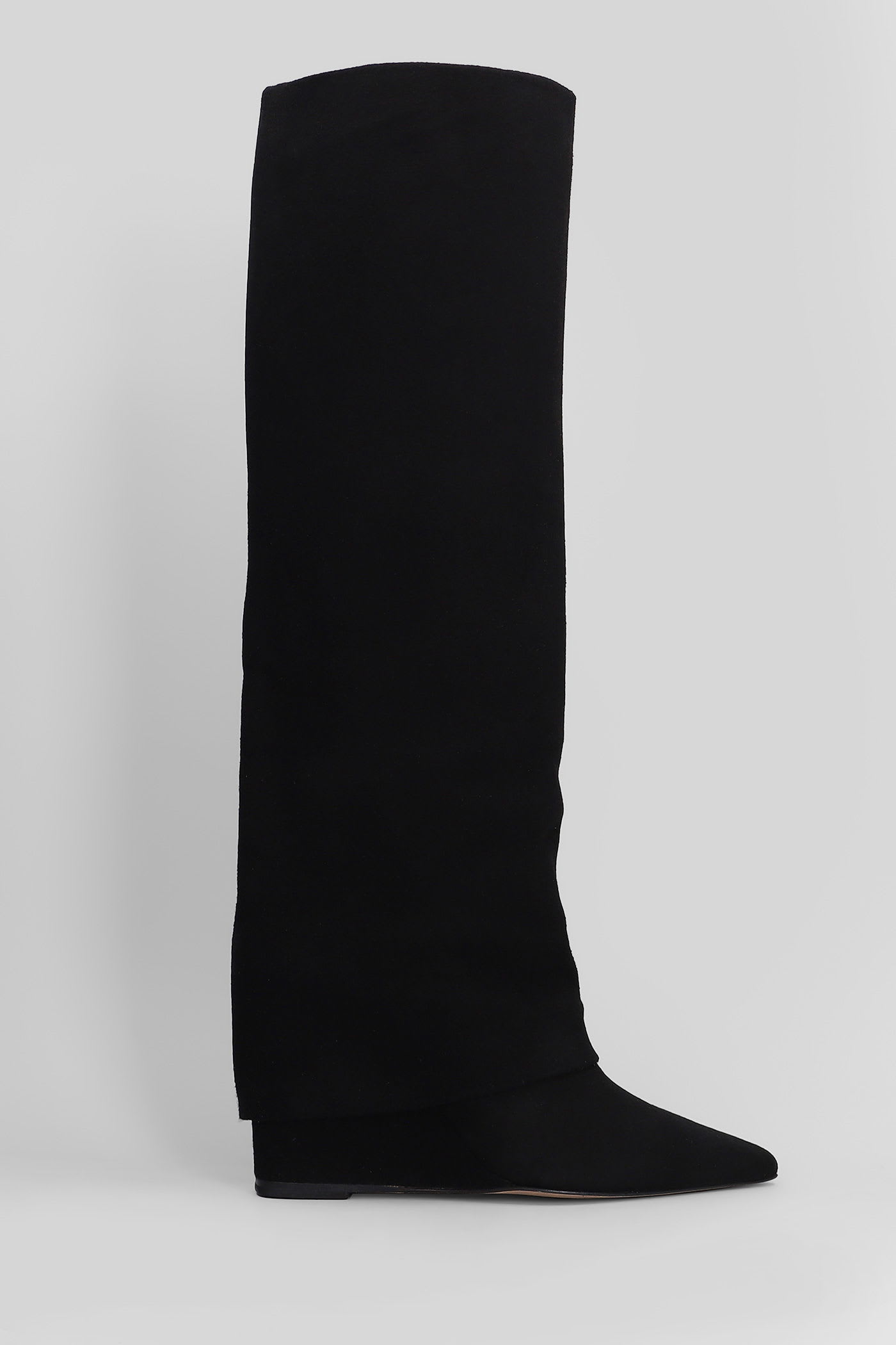 The Seller High Heels Boots In Black Suede